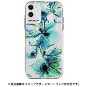 HF-CTIXIR-2B23 [iPhone 11用 クリアタフケース ブルーセンテッドフラワー]