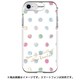 HF-CTISE2-2O07 [iPhone SE（第2世代） 用 クリアタフケース レインボードット]