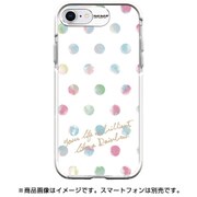 HF-CTISE2-2O07 [iPhone SE（第2世代） 用 クリアタフケース レインボードット]