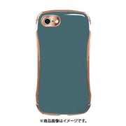 CS-ISE2-1R10 [iPhone SE（第2世代） 4.7インチ用 メッキケース ブルー＆ゴールド]