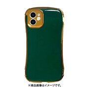 CS-IXIR-1R08 [iPhone 11用 メッキケース グリーン&ゴールド]