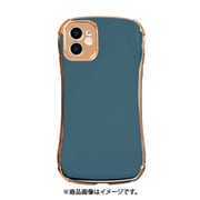 CS-IXIR-1R10 [iPhone 11用 メッキケース ブルー&ゴールド]