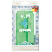 i33DNWG12 [iPhone SE（第2世代）/8/7 4.7インチ用 NEWT クリアスタイルケース グリーンクリア]