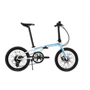 折りたたみ自転車 PURSUER 20インチ 外装8段変速 ホワイト ESR PURSUER WHITE