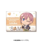 五等分の花嫁 ぷちひめ スクエア缶バッジ 中野一花 [キャラクターグッズ]