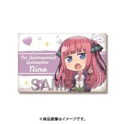 五等分の花嫁 ぷちひめ スクエア缶バッジ 中野二乃 [キャラクターグッズ]
