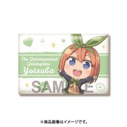 五等分の花嫁 ぷちひめ スクエア缶バッジ 中野四葉 [キャラクターグッズ]