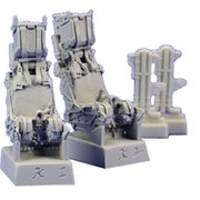KSL48125 F-14D用SJU-17 Mk14 射出座席 2個入り ハセガワ用 [1/48スケール レジン製ディティールアップパーツ]
