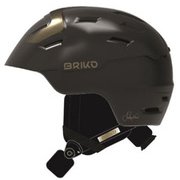 DIAMANTE 221141W （A03）ブラックゴールド M/Lサイズ(56-58cm) [スキーヘルメット レディース]