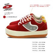 GODDESS ボーダースニーカー TG-2051RED M