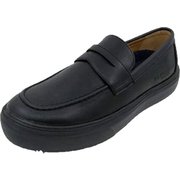 U.S. POLO ASSN. 紳士シューズ スリッポン ブラック 25.0cm PLM00365
