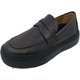 U.S. POLO ASSN. 紳士シューズ スリッポン ブラウン 25.0cm PLM00365