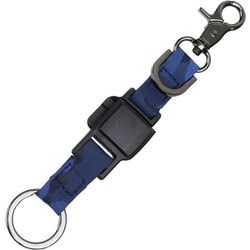 マグネット式 ワンタッチ キーホルダー 青迷彩 AS02 BL