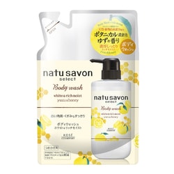 ナチュサボン ボディウォッシュ リッチモイスト ユズ＆ハニー 詰替 360mL