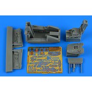 ARS4820 F-104G コックピット C2型射出座席付き キネティック用 [1/48スケール レジン製ディティールアップパーツ]