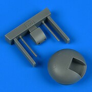 QIC48950 B-26B-50 インベーダー 銃塔 1基 ICM用 [1/48スケール レジン製ディティールアップパーツ]
