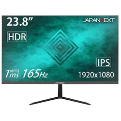JAPANNEXT ゲーミングモニター　FJN-IPS24165GMFHDR JAPANNEXT JN-IPS24165GMFHDR 23.8インチ 165Hz ゲーミング
