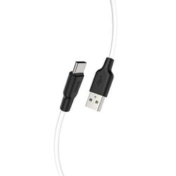 シリコン Type-Cケーブル 3.0A対応 100cm ホワイト SC100-TW