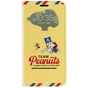 PEANUTS 窓付きダイアリーケース iPhone SE(第2世代)/iPhone 8/iPhone 7/iPhone 6 用 スヌーピー/応援