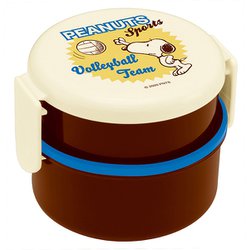 ヨドバシ Com スケーター Onwr1 丸型ランチボックス 2段 Peanuts ピーナッツ Snoopy スポーツ バレーボール 通販 全品無料配達