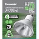 白熱電球 ハロゲン電球 ダイクロビーム E11口金 110V 170形（75W） 70mm径 赤外反射膜付楕円発光管タイプ 中角 JDR110V75WKM7E11N