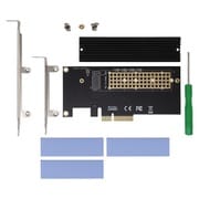 ヒートシンク搭載 M.2 NVMe SSD変換PCIeカード AIF-10