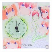 五等分の花嫁 アクリルクロック 中野四葉 [キャラクターグッズ]