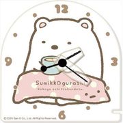 すみっコぐらし アクリルクロック しろくま [キャラクターグッズ]