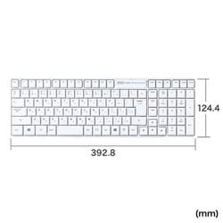 ディスプレイ本体とキーボードセット SKB-WL34SETBK【マウス付きワイヤレスキーボード（ブラック