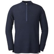 ロゼック ニット ジップ ロングスリーブ ROSEG KNIT ZIP LS M MIV01805 SAPHIR 7317 M/Lサイズ（日本：L/XLサイズ） [アウトドア カットソー メンズ]