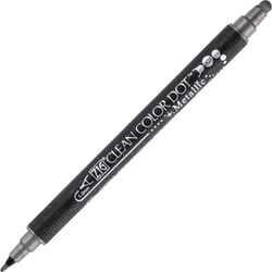 水性マーカー ZIG クリーンカラードット メタリック シルバー TC-8100-102