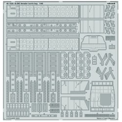 EDU481028 B-26C インベーダー 爆弾槽 エッチングパーツ ICM用 [1/48スケール エッチングパーツ]