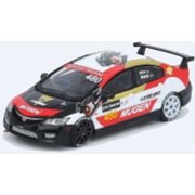 IN64-FD2-MGBQS 1/64 シビック FD2 台湾スピードフェスティバル 2018 #480 無限 BENQ [ダイキャストミニカー]