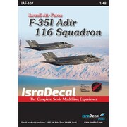 IAF107 IAF F-35I Adir 116 Sq [1/48スケール ディティールアップパーツ]