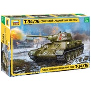 ZV3686 ソビエト T-34/76 1942年製 六角砲塔 [1/35スケール プラモデル]