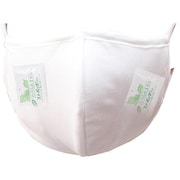 マスク Mサイズ ホワイト iCE de Mask 保冷剤ポケット付マスク 1枚 ICEMASKW