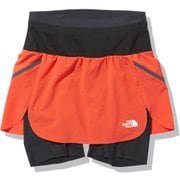 フライウェイトレーシングスカート Flyweight Racing Skirt NBW41978 フレアオレンジ(FL) Lサイズ [ランニング スカート レディース]