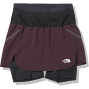 フライウェイトレーシングスカート Flyweight Racing Skirt NBW41978 ルートブラウン(RB) Lサイズ [ランニング スカート レディース]