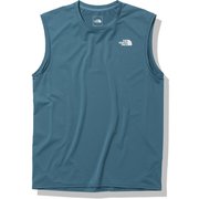 スリーブレスフラッシュドライレーシングクルー S/L FlashDry Racing Crew NT12078 マラードブルー(MA) Sサイズ [ランニングシャツ メンズ]