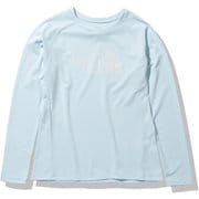 ロングスリーブGTDロゴクルー L/S GTD Logo Crew NTW12093 スターライトブルー(ST) Lサイズ [アウトドア カットソー レディース]