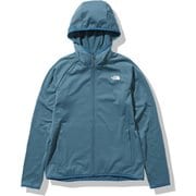 サーマル バーサ グリッド フーディ Thermal Versa Grid Hoodie NTW61878 マラードブルー(MA) Mサイズ [ランニング ジャケット レディース]