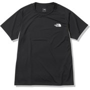ショートスリーブアンペアサイドロゴクルー S/S Ampere Side Logo Crew NT12082 ブラック2(KK) Mサイズ [アウトドア カットソー メンズ]