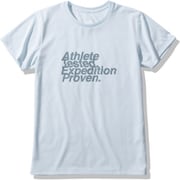 ショートスリーブアスリートテステッドロゴティー S/S Athlete Tested Logo Tee NTW82071 スターライトブルー(ST) Sサイズ [アウトドア カットソー レディース]