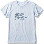 ショートスリーブアスリートテステッドロゴティー S/S Athlete Tested Logo Tee NTW82071 スターライトブルー(ST) Mサイズ [アウトドア カットソー レディース]