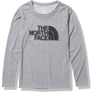 ロングスリーブビッグロゴティー L/S Big Logo Tee NTW82074 ミックスグレー(Z) Sサイズ [アウトドア カットソー レディース]