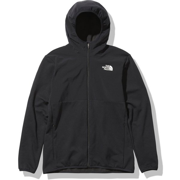 ハイブリッドナイロンフリースフーディ Hybrid Nylon Fleece Hoodie Nl780 ブラック K Mサイズ アウトドア フリース メンズ