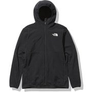 ハイブリッドナイロンフリースフーディ Hybrid Nylon Fleece Hoodie NL72080 ブラック(K) Mサイズ [アウトドア フリース メンズ]