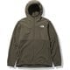 ハイブリッドナイロンフリースフーディ Hybrid Nylon Fleece Hoodie NL72080 ニュートープ(NT) Lサイズ [アウトドア フリース メンズ]