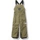 スノーインサレーションビブ Snow Insulation Bib NSJ61905 バーントオリーブ(BG) 140cm [スキーウェア ボトムス ジュニア]