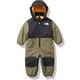 スノーワンピース Snow Onepiece NSJ61910 バーントオリーブ(BG) 80cm [スキーウェア ワンピース キッズ]